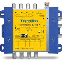 TechniSat TechniRouter 5/1x8 G-R Blu, Giallo giallo/Blu, Blu, Giallo, 2150 MHz