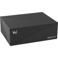 VU+ Zero 4K set-top box TV Satellite Full HD Nero Nero, Satellite, DVB-S2, 2048 MB, 4000 MB, DDR4, Nero