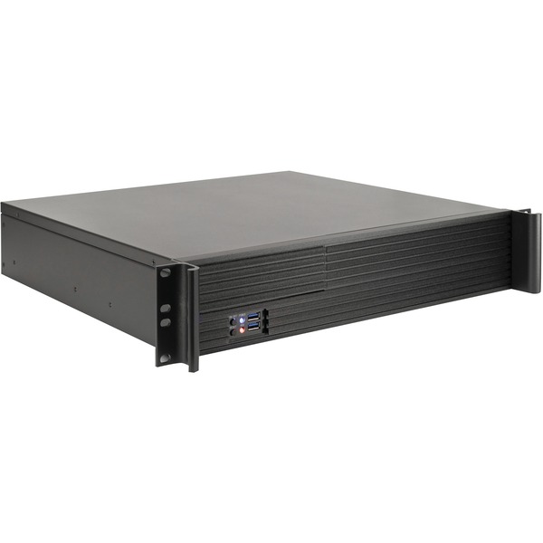 Intertech Server Case Inter-Tech IPC 2U-K-240L, Server case Nero
