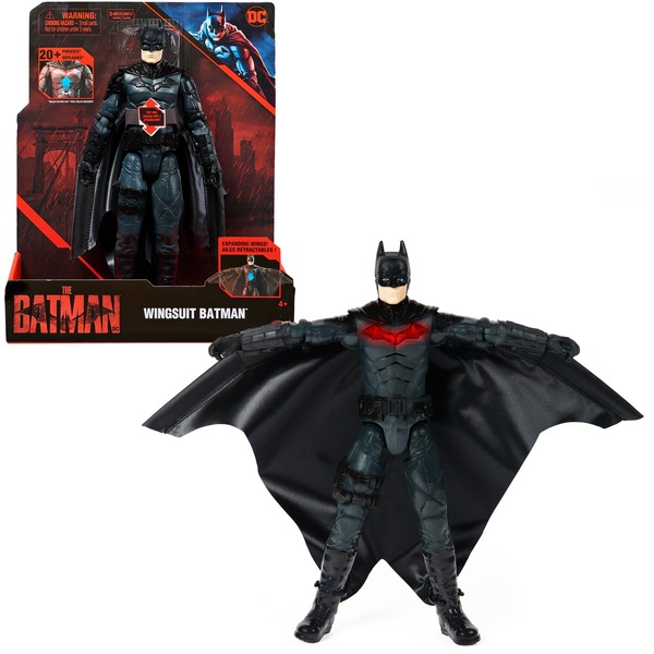 Spin Master DC Comics, BATMAN IL FILM, Personaggio Deluxe del film The  Batman da 30 cm