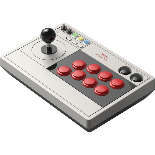 8BitDo Arcade Stick Grigio Bluetooth/USB Joystick Analogico/Digitale Nintendo  Switch, Nintendo Switch Lite, PC grigio,