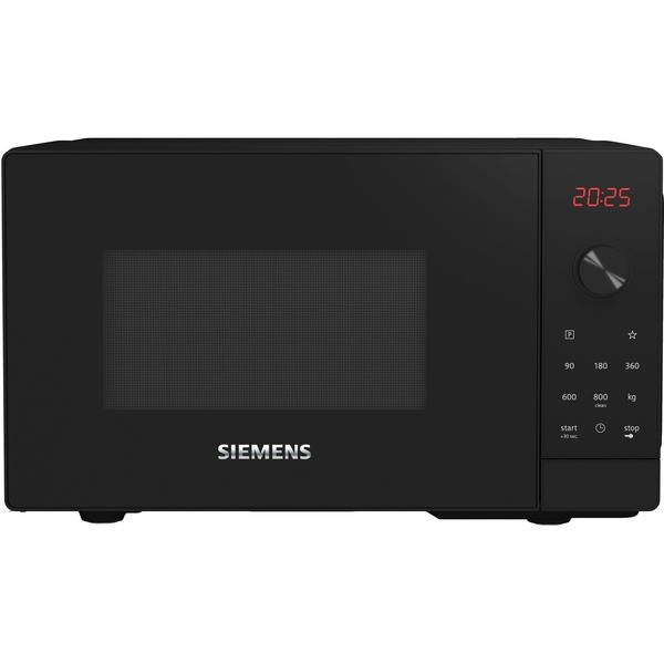 Forno A Microonde Siemens IQ300 20L - 800W, Piatto 27cm, 7 Programmi Auto, Nero