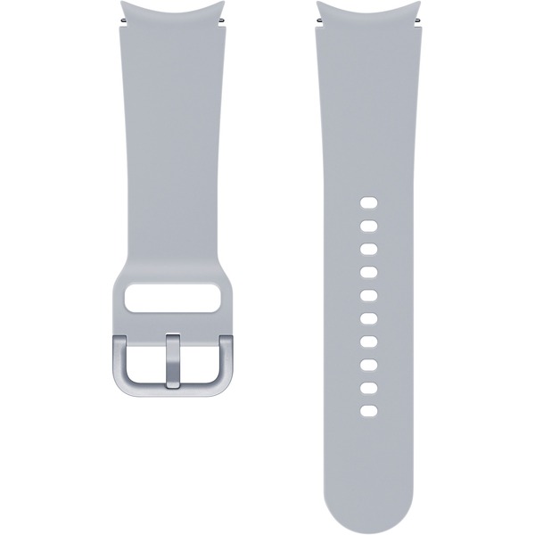 Samsung ET-SFR87LSEGEU accessorio indossabile intelligente Band Argento  Fluoroelastomero, Cinturino orologio argento, Band, Orologio intelligente,  Argento,
