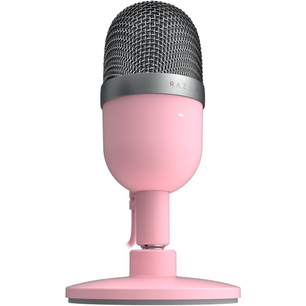 Razer Seiren Mini Rosa Microfono da tavolo rosa/Argento, Microfono da  tavolo, 110 dB, 20 - 20000