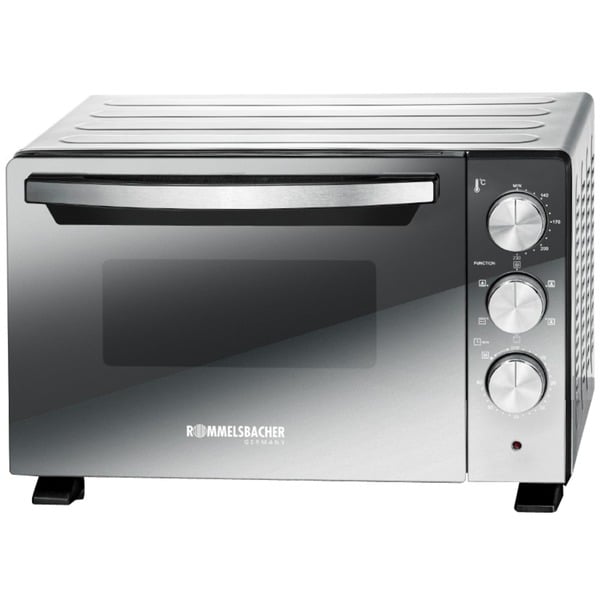 Rommelsbacher BGS 1400 forno Forno elettrico 22 L 1380 W Nero, Argento,  Mini forno argento/Nero,