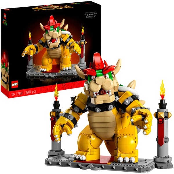 Lego Super Mario Il potente Bowser, Giochi di costruzione Set da