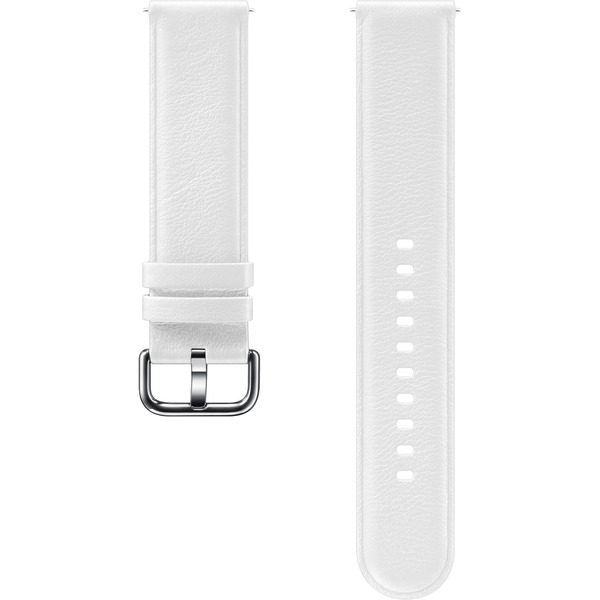 Samsung Galaxy Watch Active2 Cinturino in pelle, Cinturino orologio bianco,  Band, Orologio intelligente, Bianco, Samsung, Galaxy