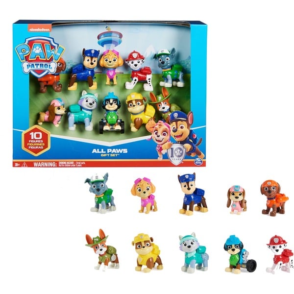 Paw Patrol The Movie: 12 personaggi stampati - Scatola Deluxe - Paw Patrol