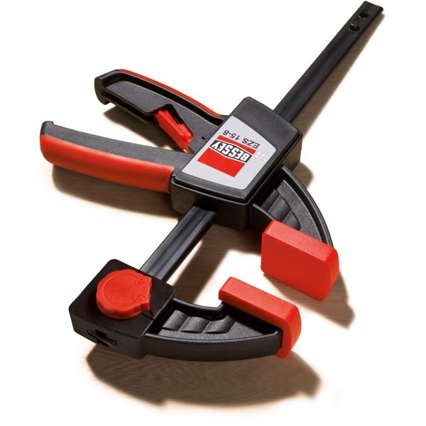 Bessey DHCC-4 Morsetto A C A Doppia Testa 10 Cm - Pinza Con Ganasce Morbide, Telaio In Ghisa