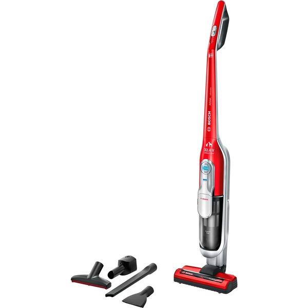 Bosch Home BBH7PET scopa elettrica Senza sacchetto Grigio, Rosso Senza  sacchetto, Grigio, Rosso, Secco, Filtro igienico, Filtro, Pavimento,  Tappeto, Superfici rigide, Gradini, Tappezzeria