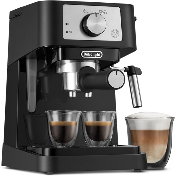 DeLonghi Stilosa Macchina per espresso 1 L Nero/in acciaio inox, Macchina  per espresso, 1 L,