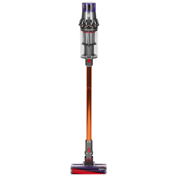 Dyson V10 Absolute Rame, Nichel Senza sacchetto, Aspirapolvere verticale  Secco, Ciclonico, Auto, 87 dB, 525 W,