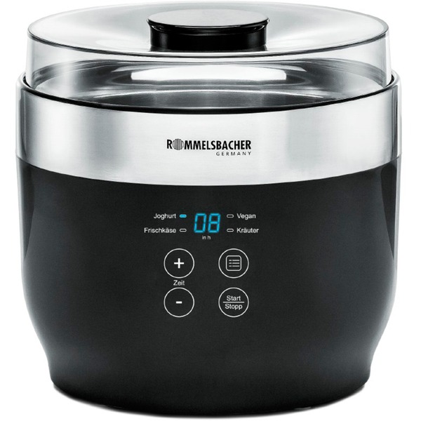 Macchina Per Yogurt Rommelsbacher JG 40 - 8 Vasetti, Acciaio Inox, Timer 18 Ore - Foto 11