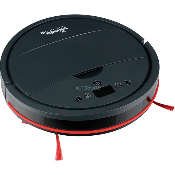 Vileda VR 201 Pet Pro aspirapolvere robot 0,5 L Nero, Rosso, Aspirazione  robot grigio scuro,
