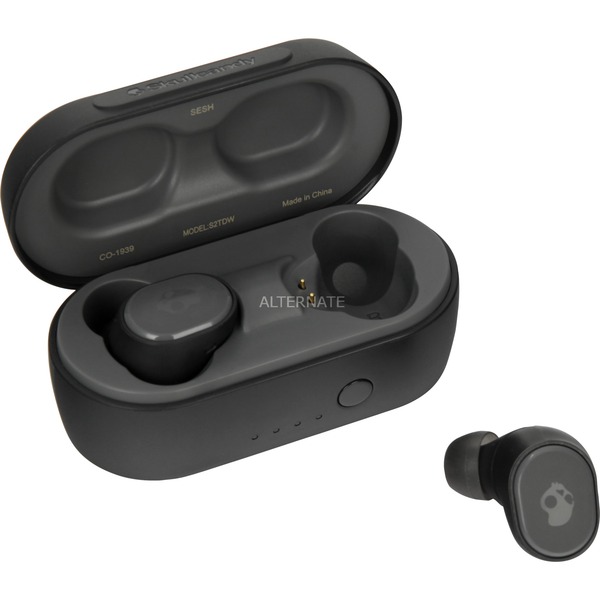 Skullcandy Sesh Cuffia Auricolare Bluetooth Nero, Headset Nero, Cuffia,  Auricolare, Chiamate e musica, Nero, Stereofonico, Antipolvere,