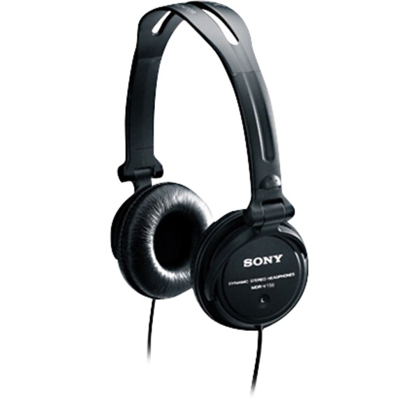 Sony MDR-V150 Cuffie e auricolari Nero, Cablato, 16 - 22000 Hz, MUSICA, 120  g, Cuffie, Nero
