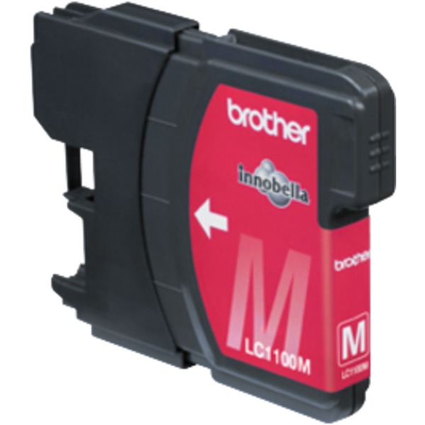 Cartuccia InkJet Originale Brother LC1100M Magenta - Capacità Standard Fino A 325 Pagine