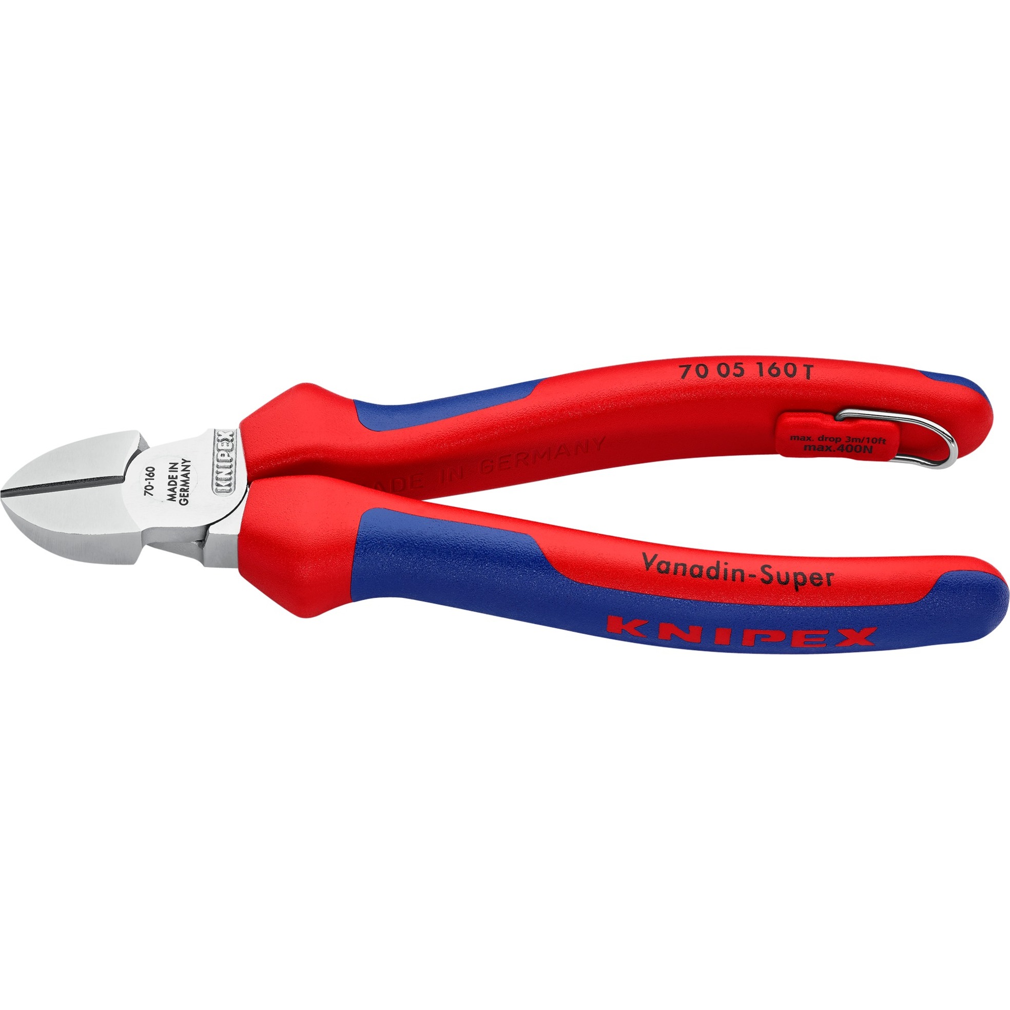 Knipex Tronchese Laterale Per Meccanica Cromata, Rivestiti In Materiale Bicomponente 160 Mm 70 05 160-image