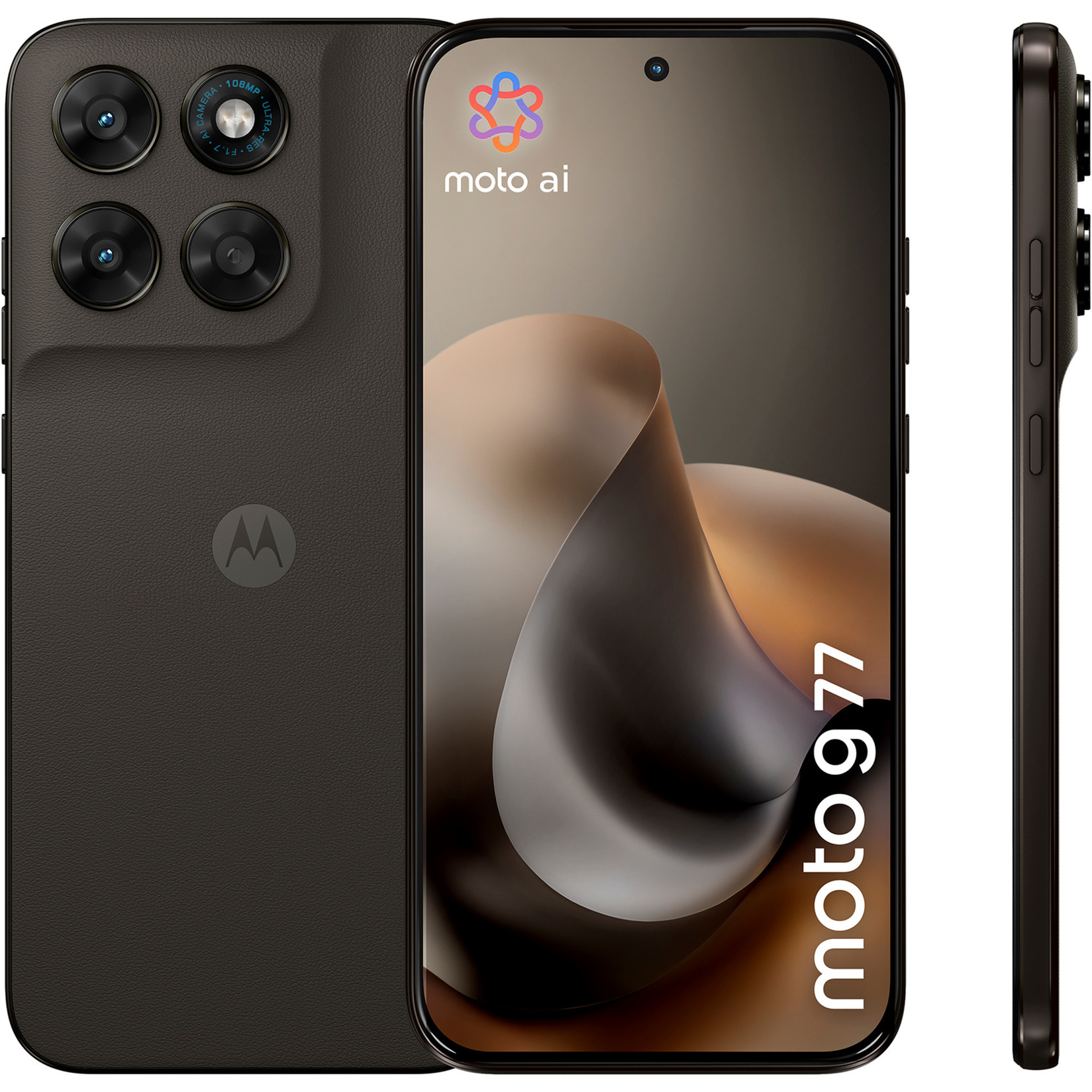 Motorola Moto G77 8+256, 256 Gb, Black