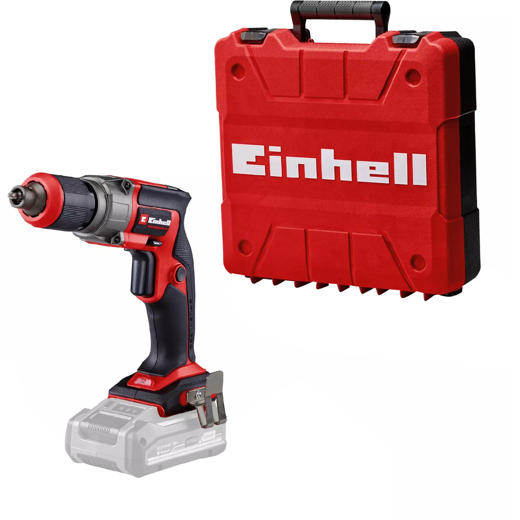 Einhell Professional Avvitatore Per Cartongesso TP-DY 18 Li Bl-Solo Power X-Change (18 V, Brushless, Arresto Di Profondità, Esercizio In Continuo, Inclusa Punta, Batteria Esclusa)