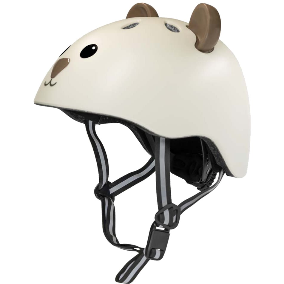 Hudora Casco Per Bambini Beary - Casco Comodo Xxs/Xs - Casco Sicuro Per Bicicletta Con Fantasia Orsetti - Casco Di Pregio Per Bimbi E Bimbe - Ideale Per Bici Senza Pedali/Monopattini/Bici-image