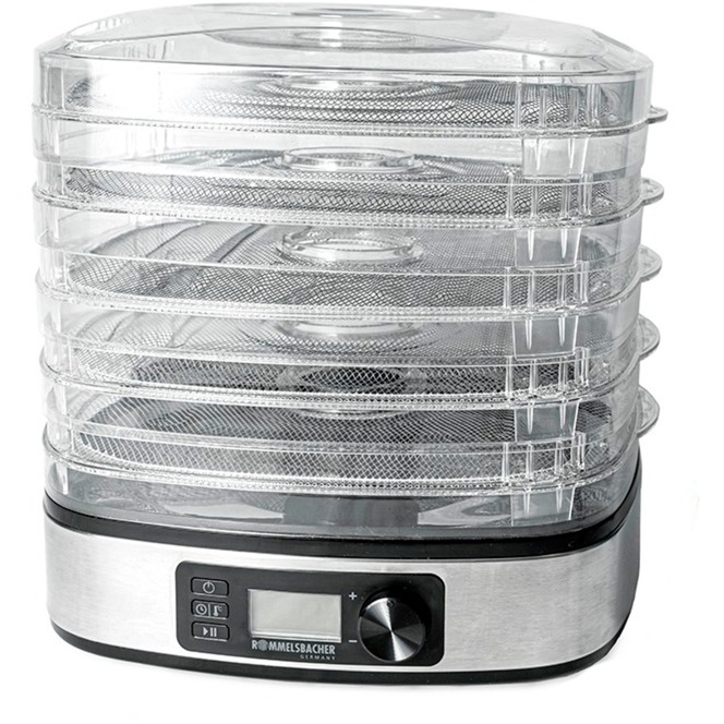 Rommelsbacher DA 350, Macchina di essicazione accaio/Nero