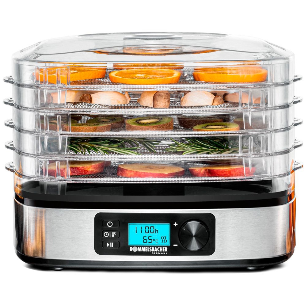 Rommelsbacher DA 350, Macchina di essicazione accaio/Nero