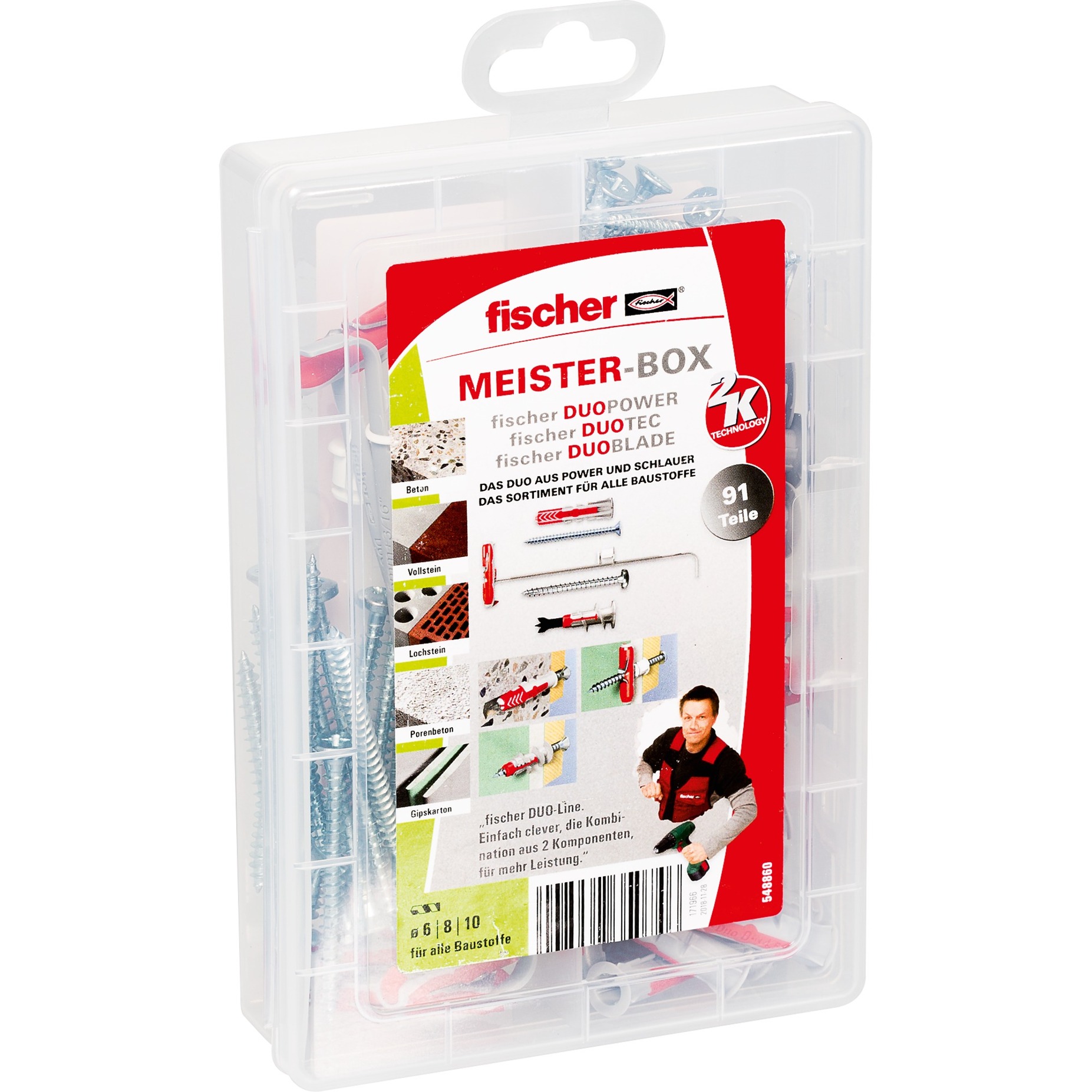 Fischer MEISTER-BOX Duoline, Tacos 548860