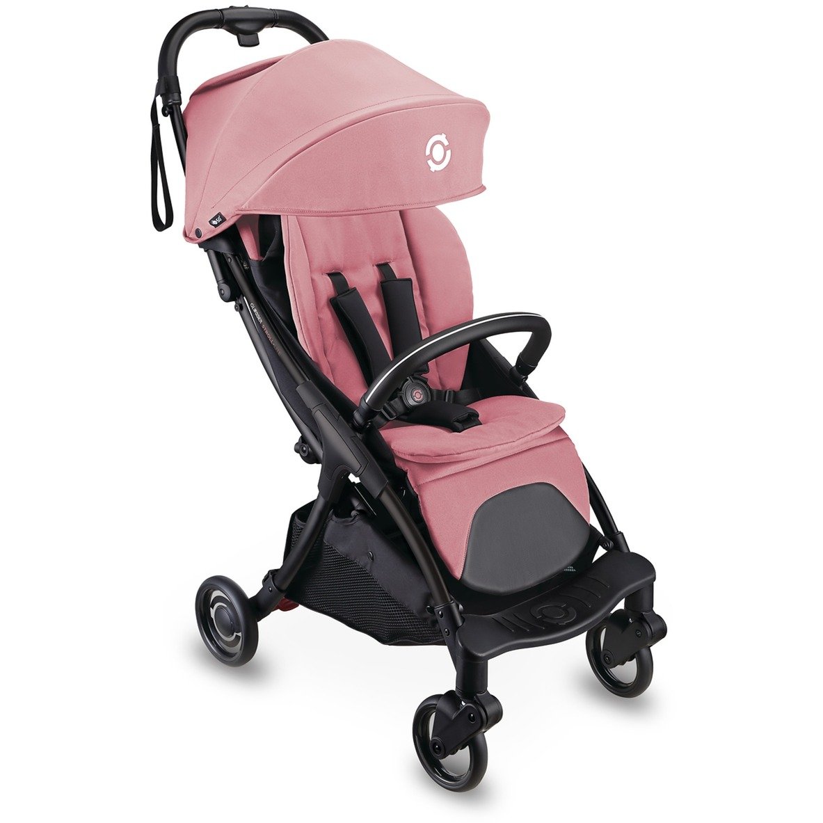 Globber Stroll Lite Passeggino – Baby Stroller Fino A 22 Kg – Passeggino Piccolo Pieghevole – Passeggino Da Viaggio Con Protezione Solare – Bambini Da 0 A 4 Anni – Rosa-image