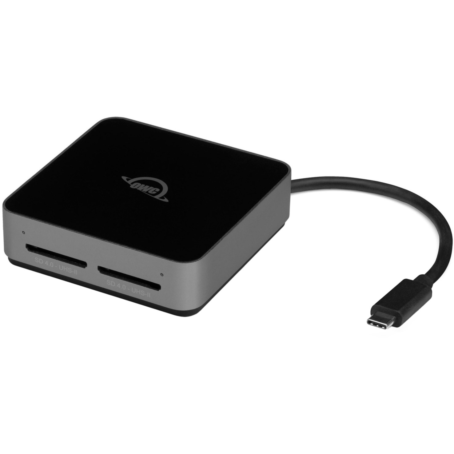 Owc Atlas Dual Sd Card Reader, USB-C Dual-Slot Sdxc UHS-II Card Reader, (Owctcdsdrdr)-image