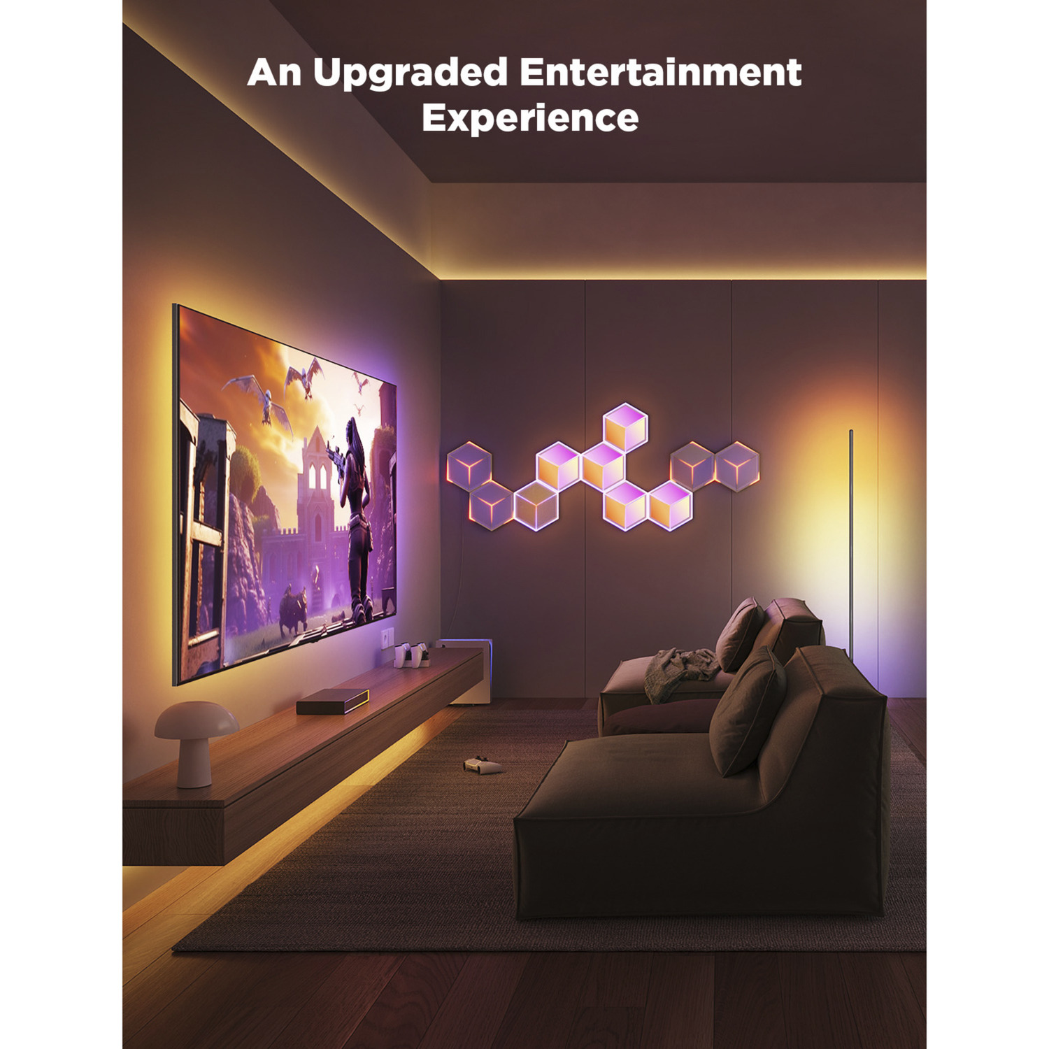 Govee H606AC81, Luce LED grigio