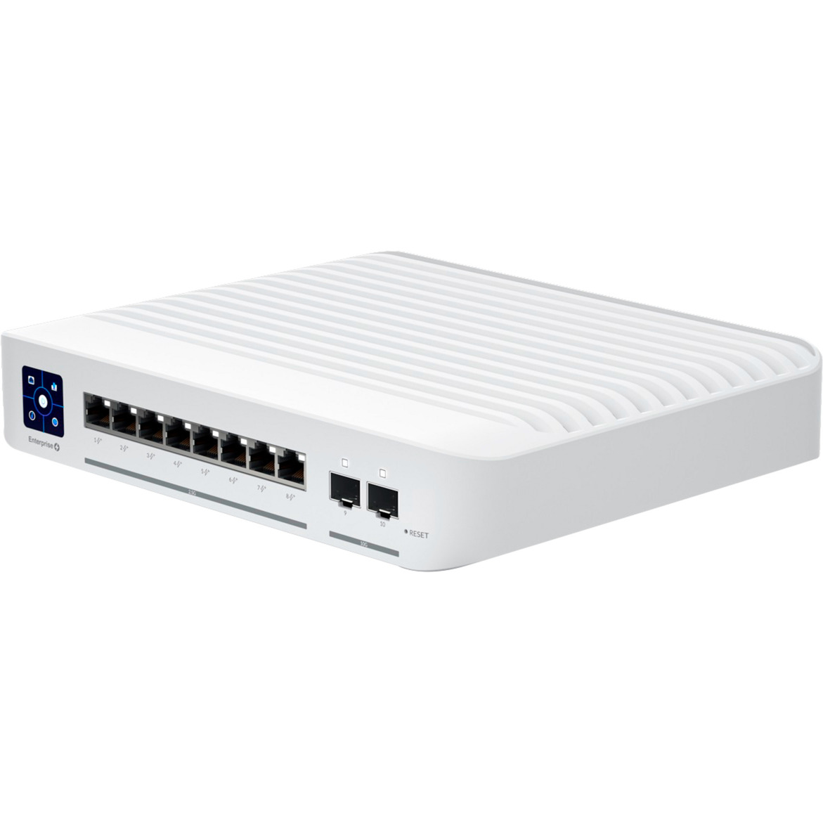 Ubiquiti UniFi Enterprise 8 PoE Gestito L3 2.5G Ethernet (100/1000/2500) Supporto Power over Ethernet (PoE) Acciaio inossidabile, Interruttore Gestito, L3, 2.5G Ethernet (100/1000/2500), Supporto Power over Ethernet (PoE), Montaggio rack, Montabile a parete