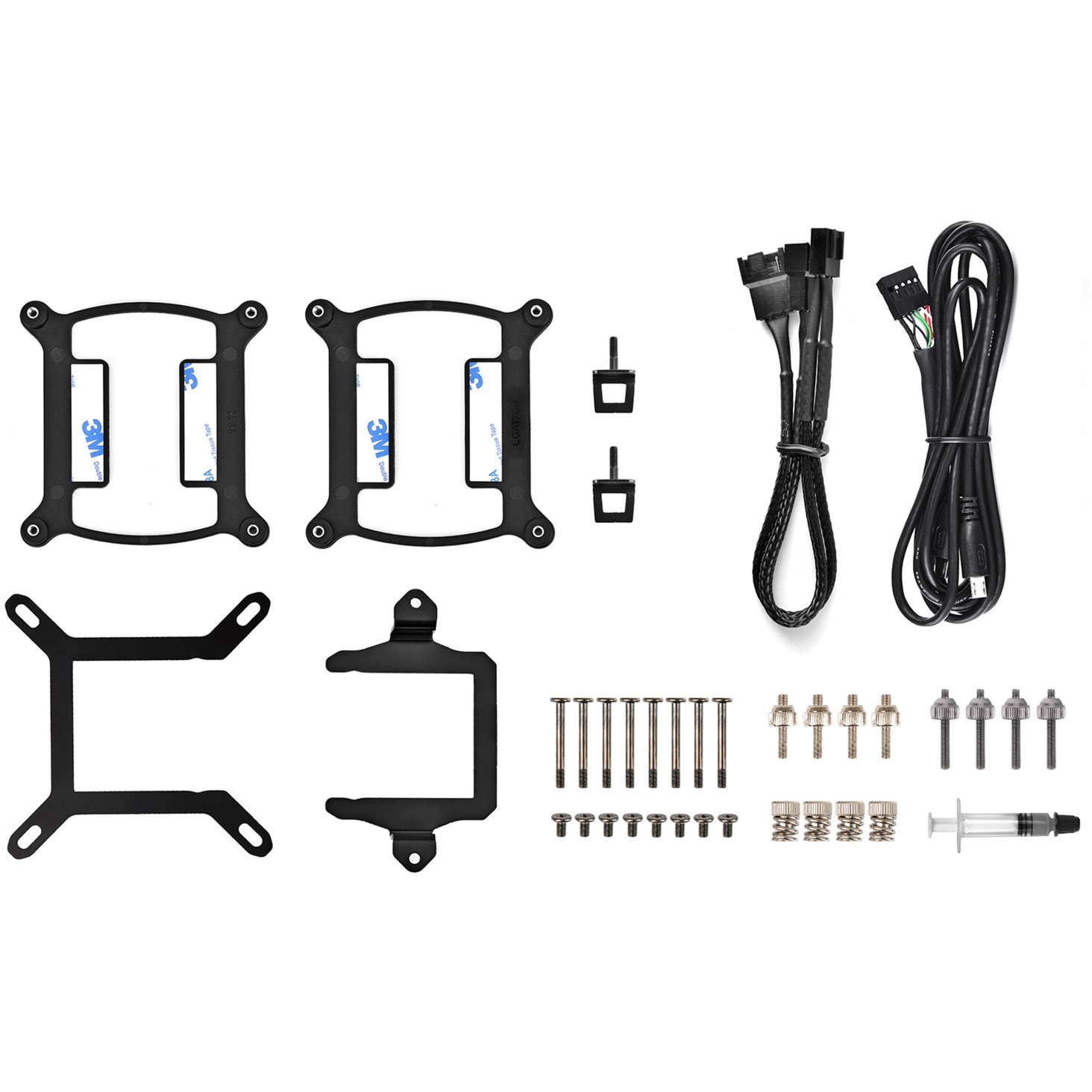 Thermaltake CL-W374-PL14BL-A, Raffreddamento ad acqua Nero