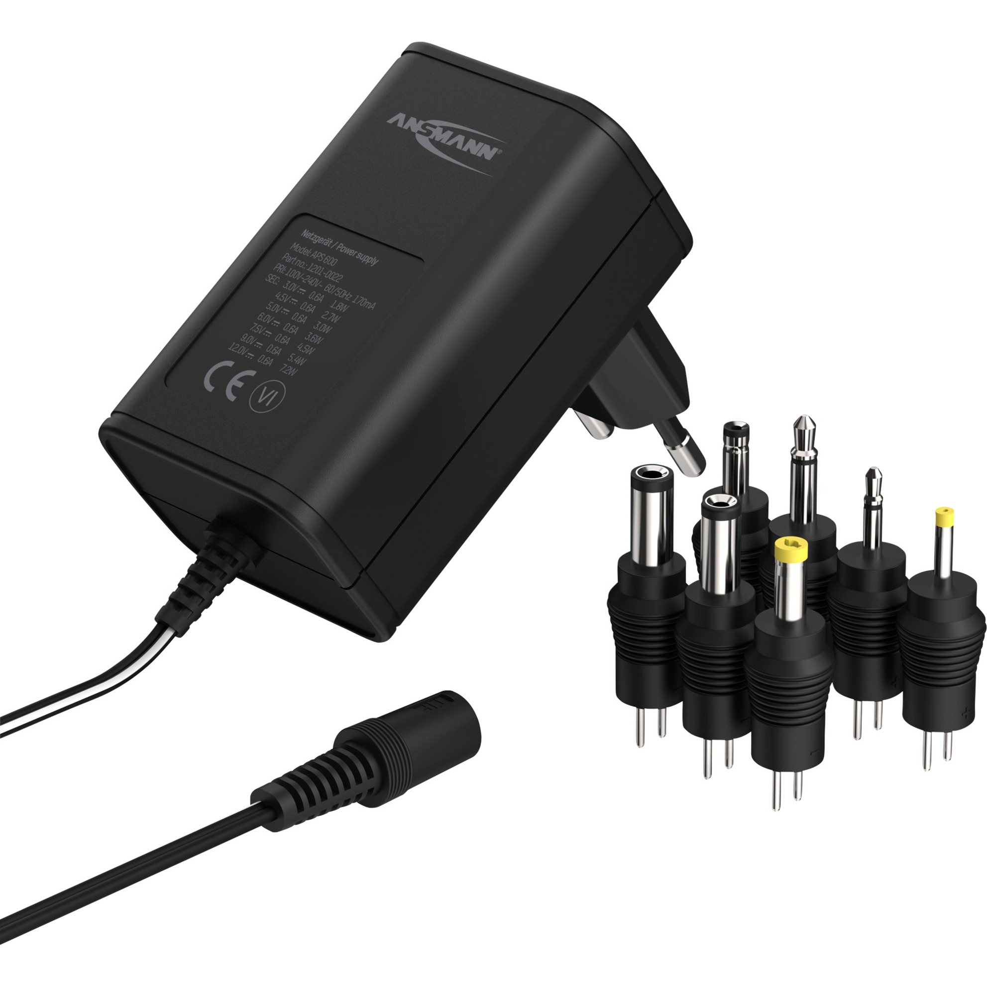 APS 600 alimentatore per computer 7,2 W Nero
