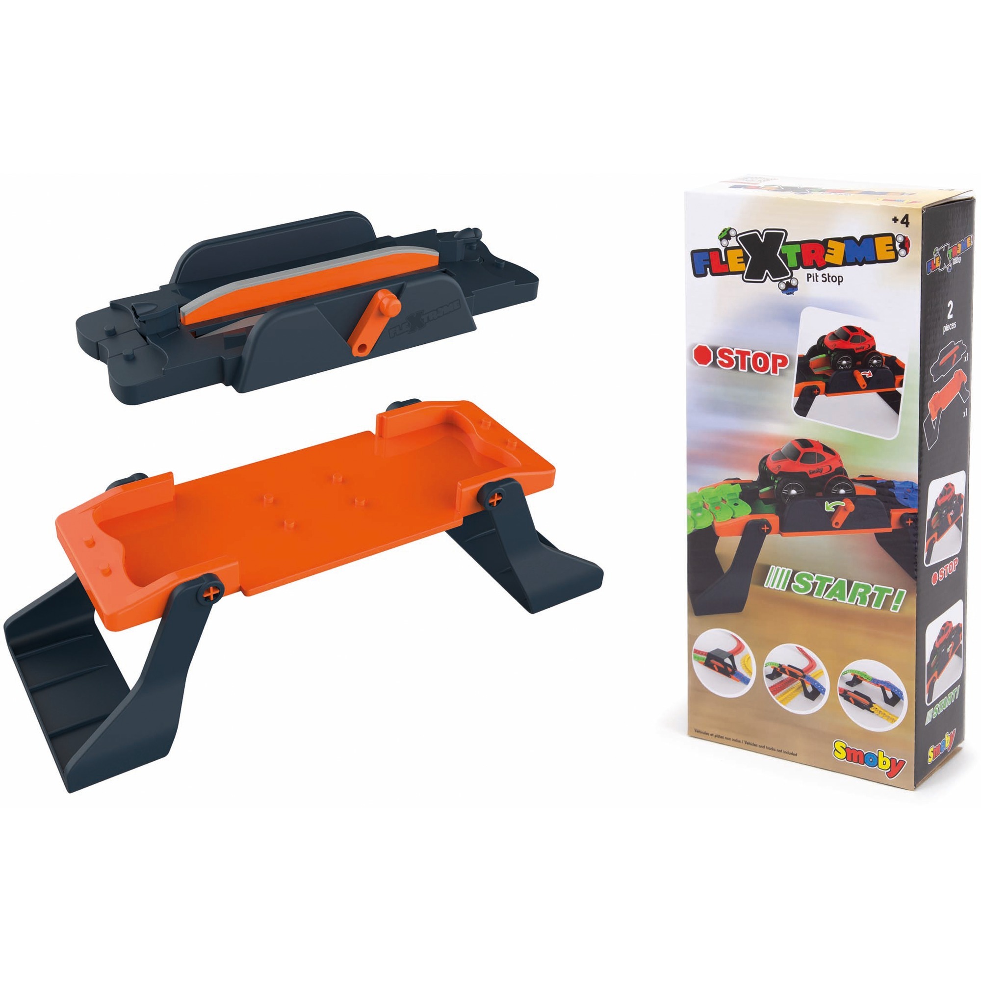 Smoby Flextreme 2 En 1 Pitstop, Pista De Carreras 7600180916
