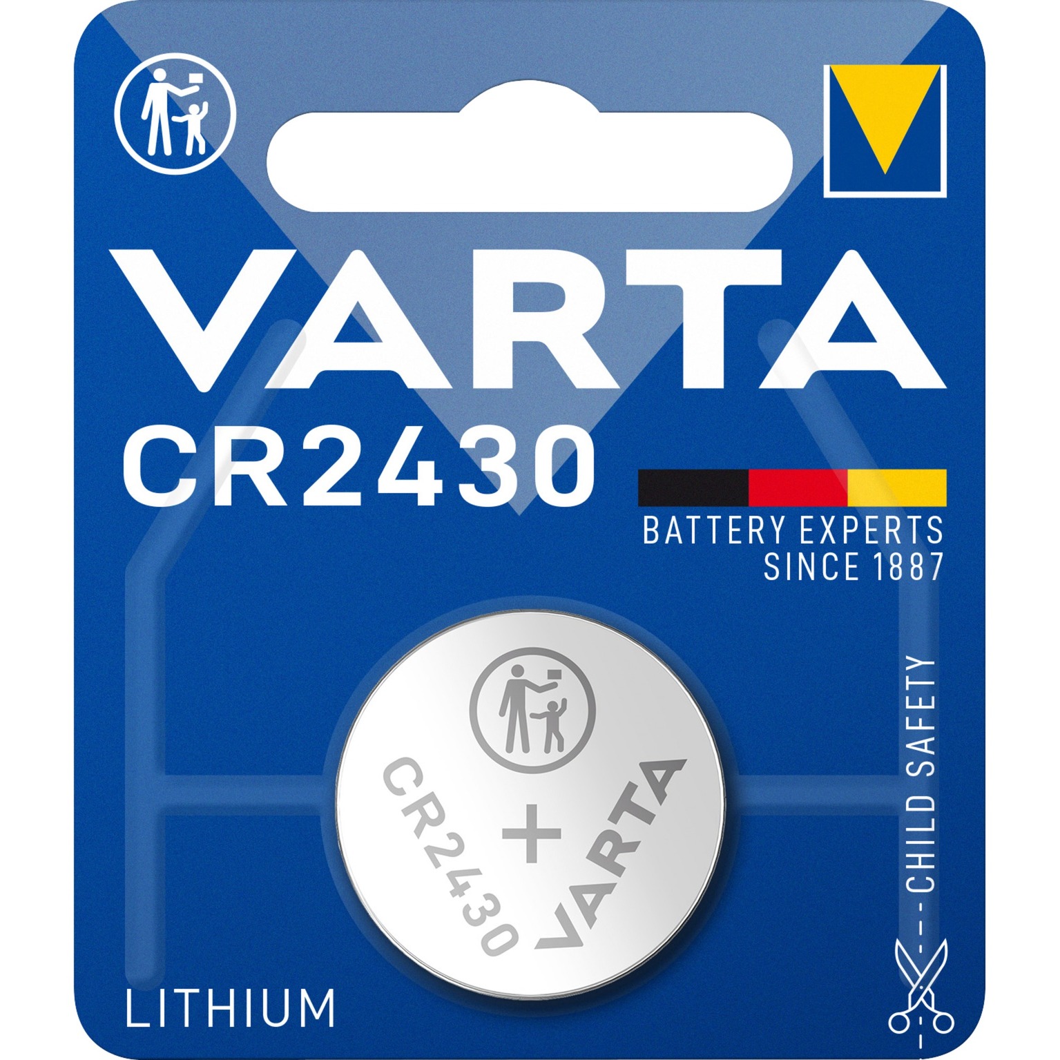 LITHIUM Coin CR2430 (Batteria a bottone, 3V)