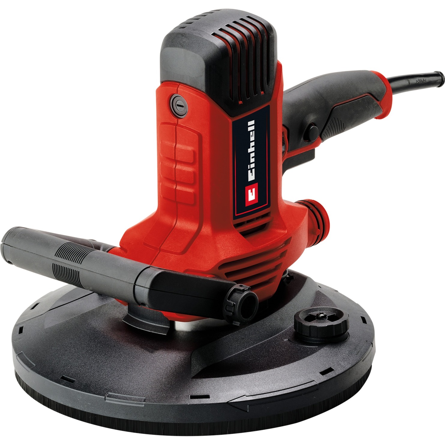Einhell Smerigliatrice Per Cartongesso TC-DWS 225 (1220 W, Piatto Abrasivo Con Corona A Spazzola, Aspirazione Polvere Integrata, 6 X Carta Vetrata Ø 225 Mm),Versione 2024