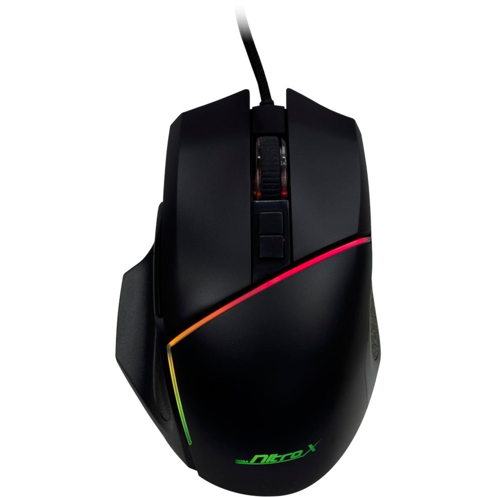 GT-100 RGB mouse Mano destra USB tipo a Ottico