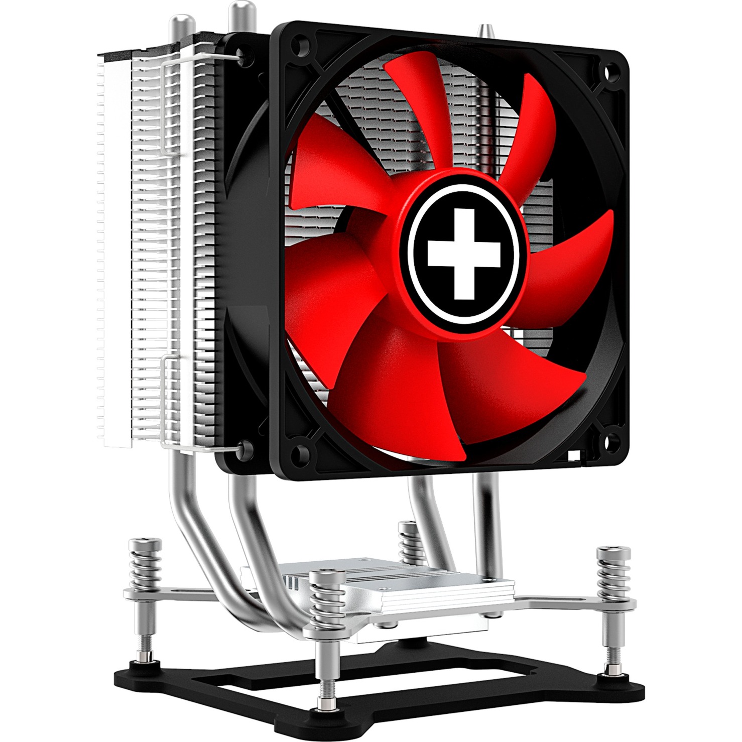 I402 Processore Refrigeratore 9,2 cm Nero, Rosso