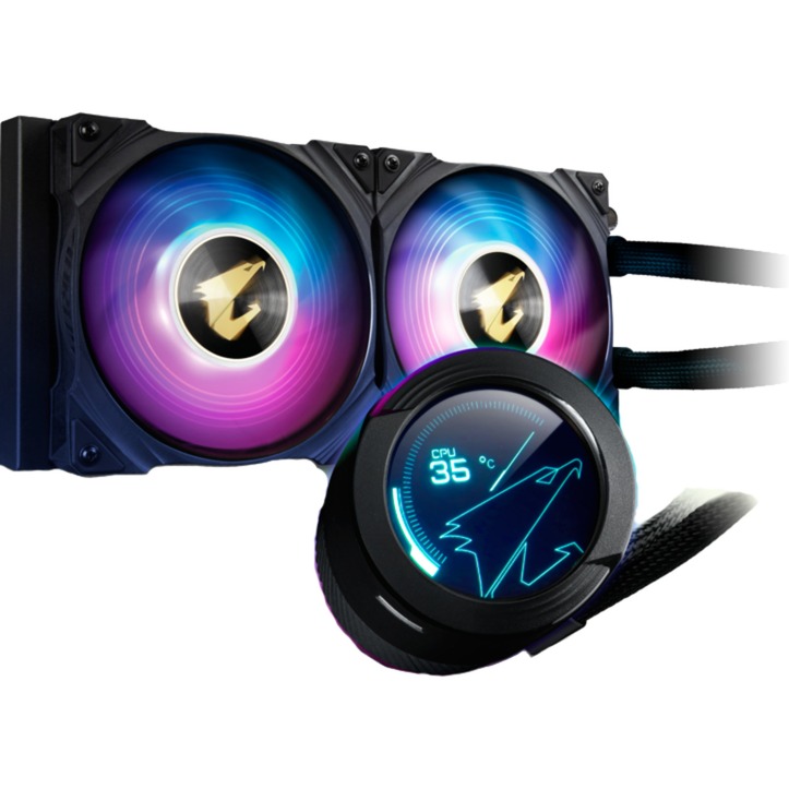 AORUS WATERFORCE X 240 sistema di raffreddamento