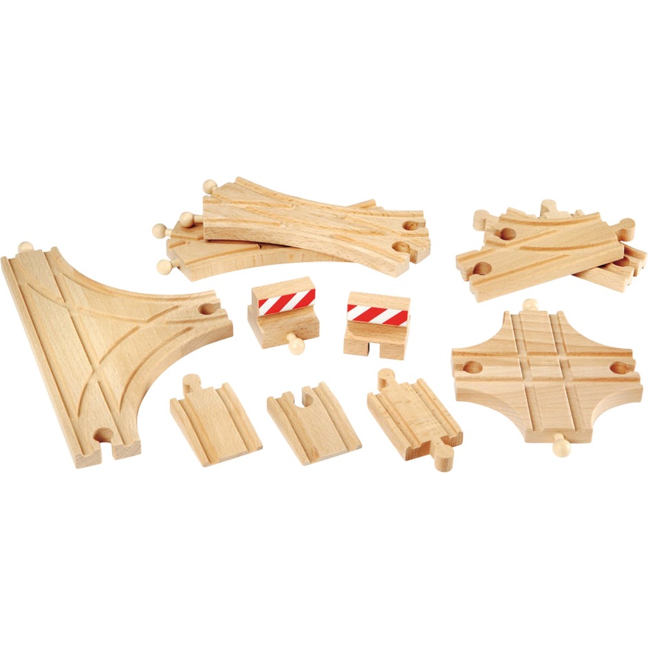 BRIO 7312350333077 Traccia, Ferrovia legno, Traccia, Ragazzo/Ragazza, 3 anno/i, Legno