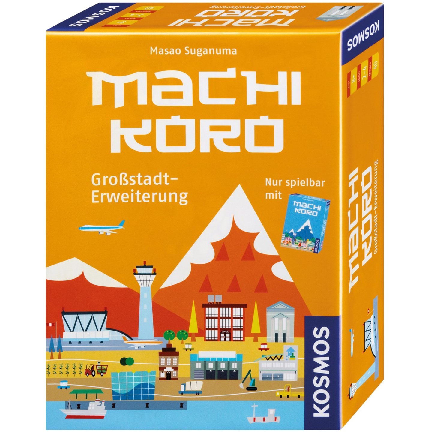 Kosmos Machi Koro - GroßStadterweiterung: Per 2-4 Spieler Ab 8 Anni.