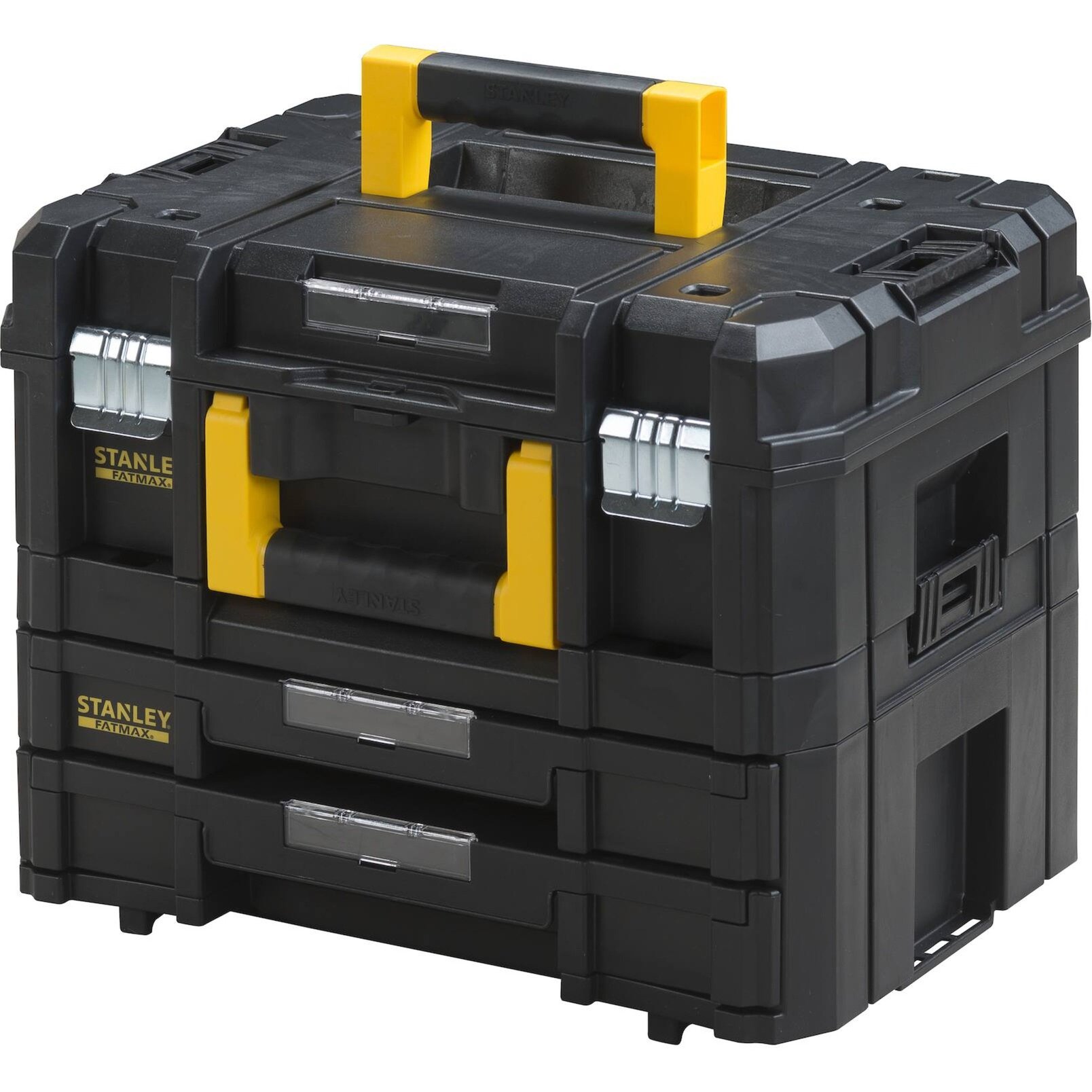Stanley Fatmax FMST1-71981 Kit Composto Da Cassetta Porta Utensili Elettrici E Cassettiera A Due Cassetti PRO-STACK-image