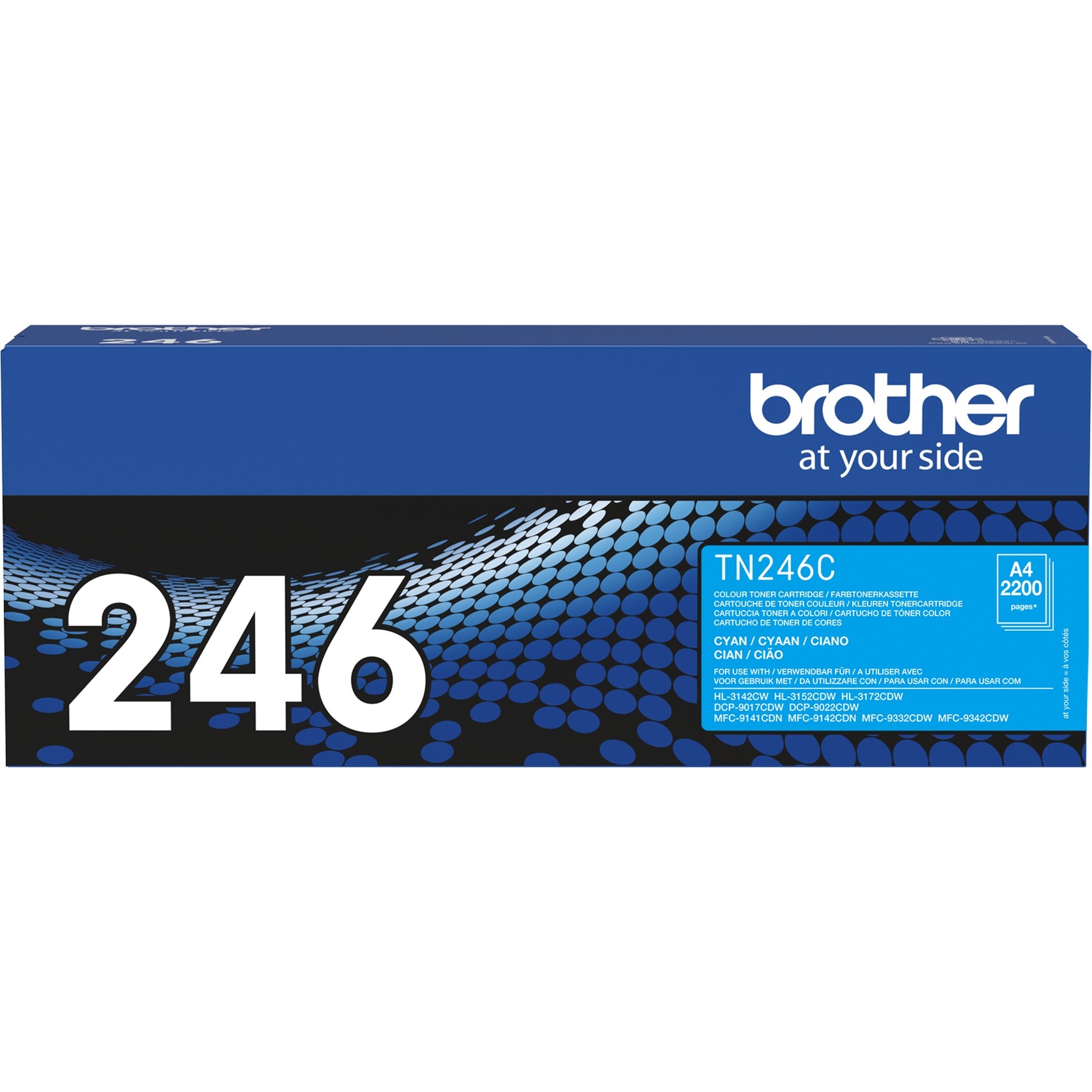 Brother TN-246 Toner Originale Ciano-image