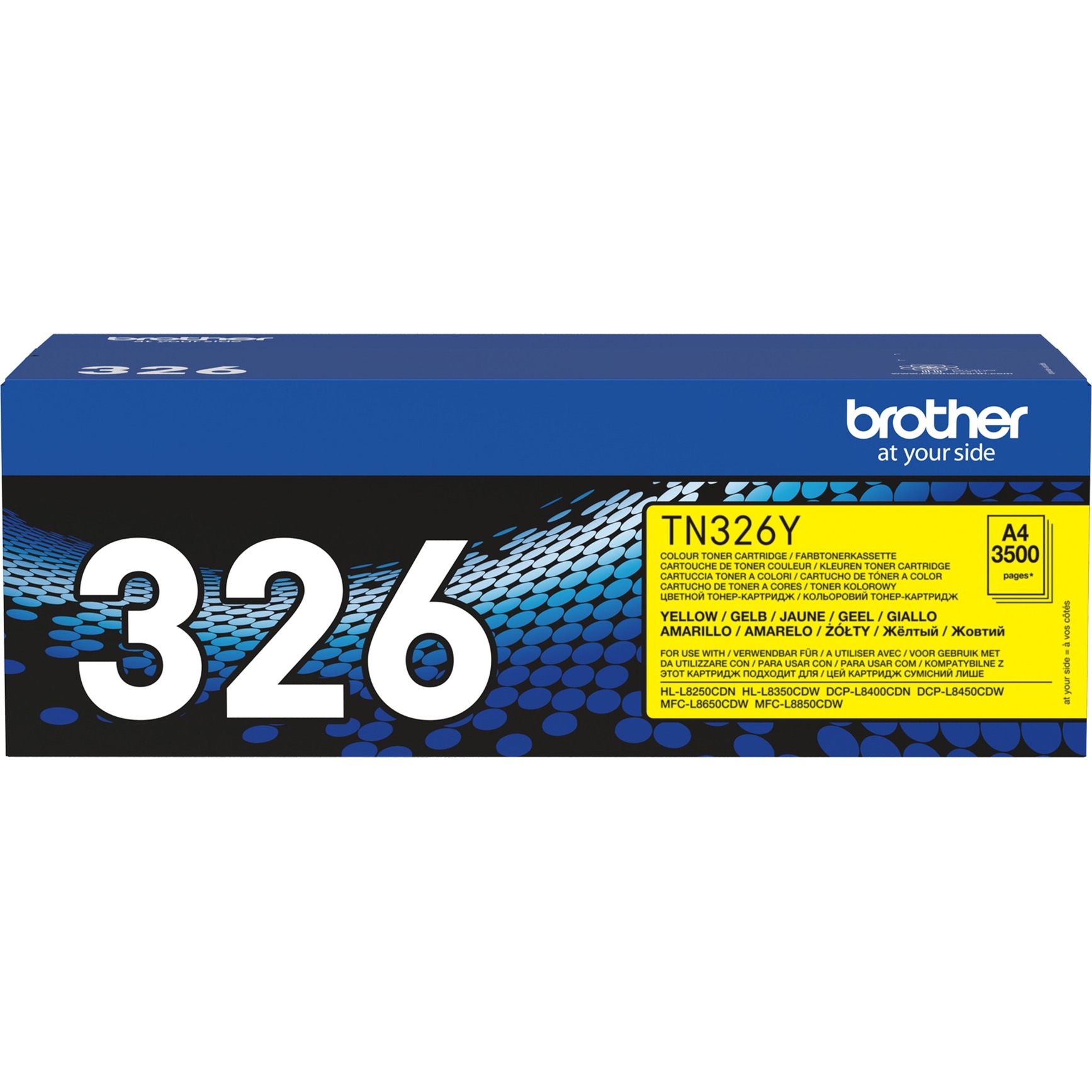 TN-326Y cartuccia toner 1 pz Originale Giallo