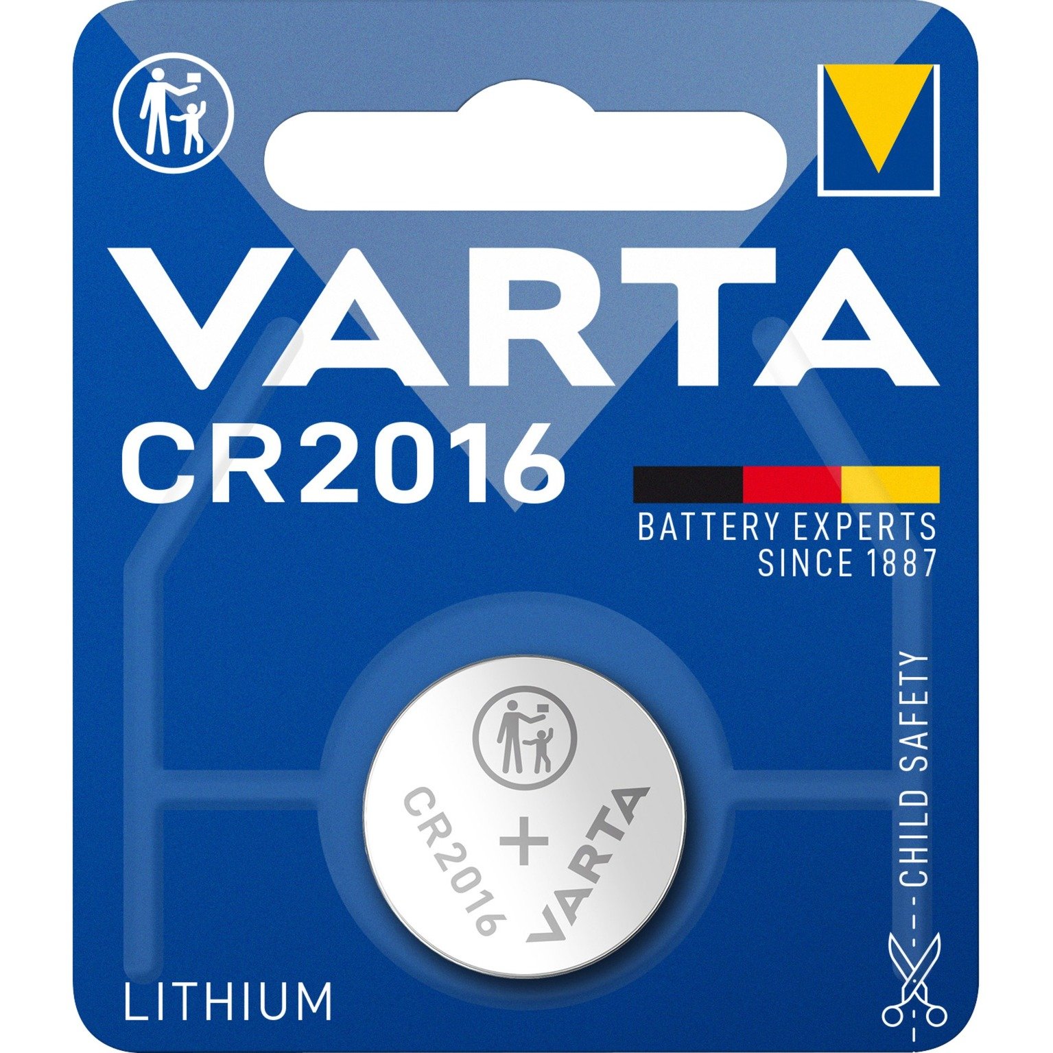 LITHIUM Coin CR2016 (Batteria a bottone, 3V)