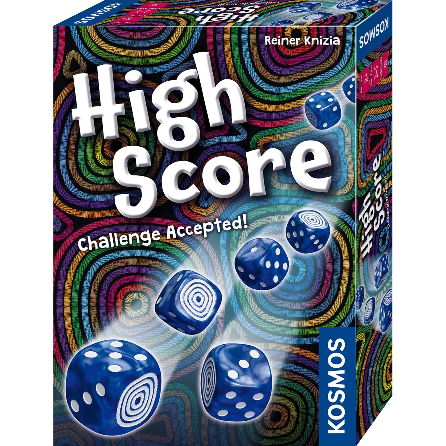 Thames & Kosmos , 680572 , High Score , Ingenious Dice Game , 2 - 5 Players , Ages 8+