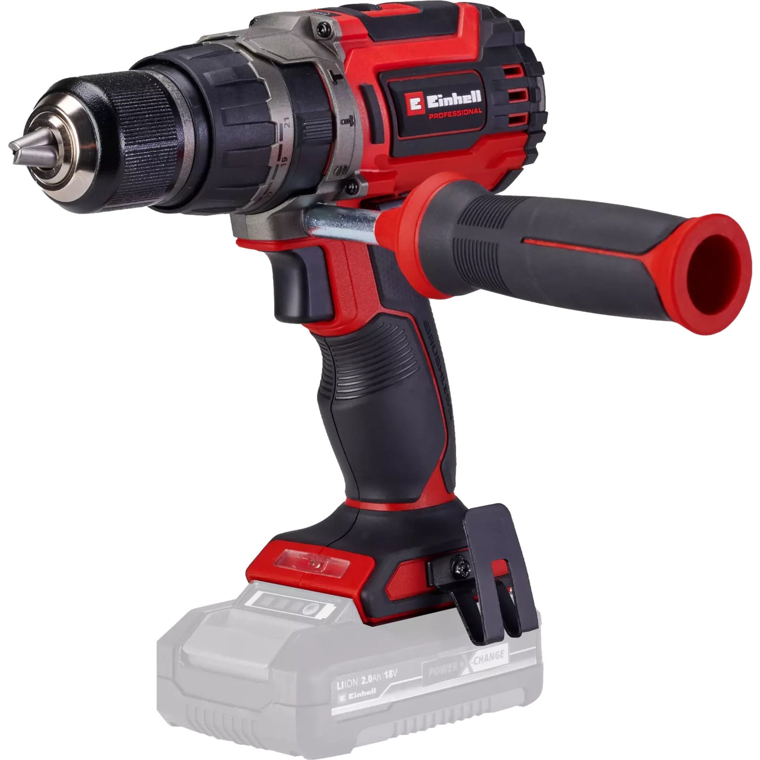 Einhell Trapano Avvitatore A Percussione Professionale A Batteria TP-CD 18/70 Li-I Bl – Solo Power X-Change (18 V, Brushless, 70 Nm, Funzione Di Foratura A Percussione, Mandrino Da 13 Mm, 2 Marce,
