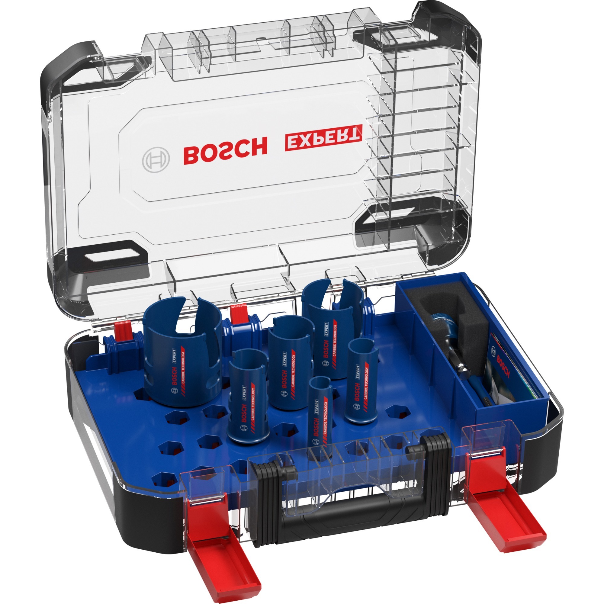 Bosch Professional 10 Pz. Set Di Seghe A Tazza Expert Construction Material, Per Legno Tenero, Ø 20-64 Mm, Accessorio Foratrice Bosch Professional 10 Pz. Set Di Seghe A Tazza Expert Construction Material, Per Legno Tenero, Ø 20-64 Mm, Accessorio Foratrice