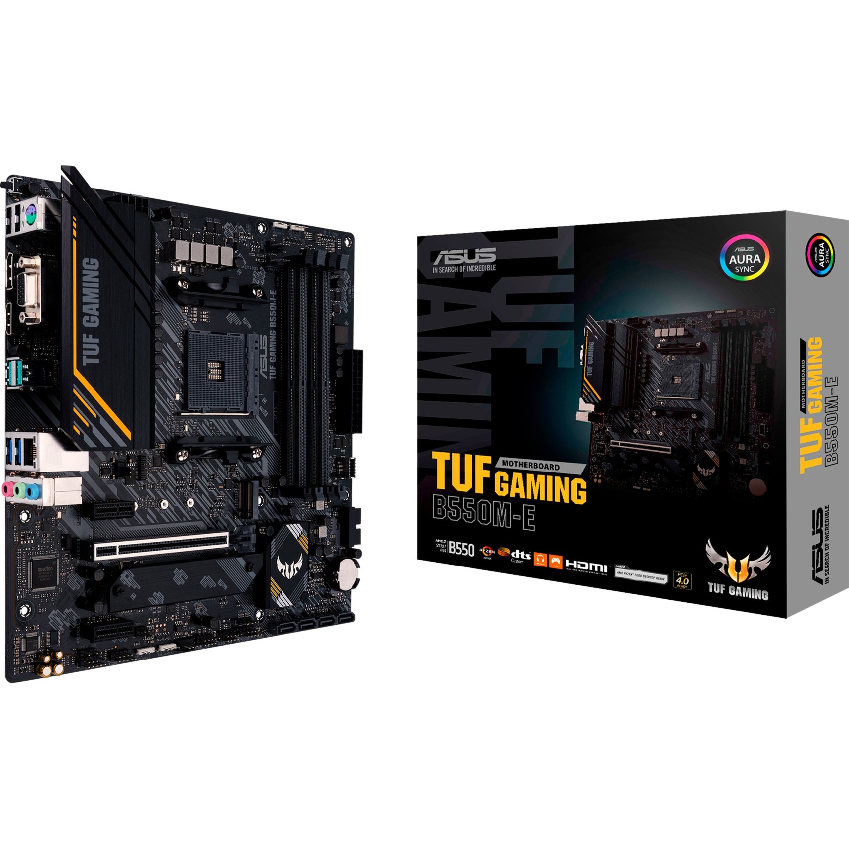 TUF GAMING B550M-E AMD B550 Socket AM4 micro ATX
